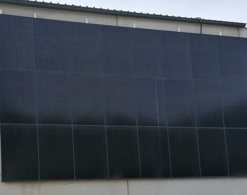 PV Wand Montagesystem